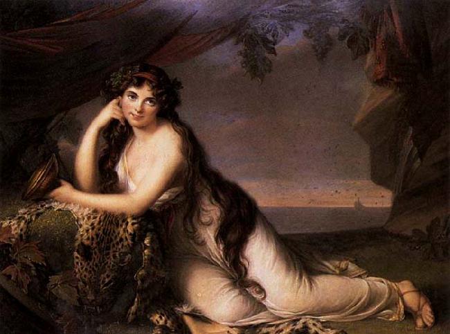 BONE, Henry Lady Hamilton as a Bacchante oil painting image